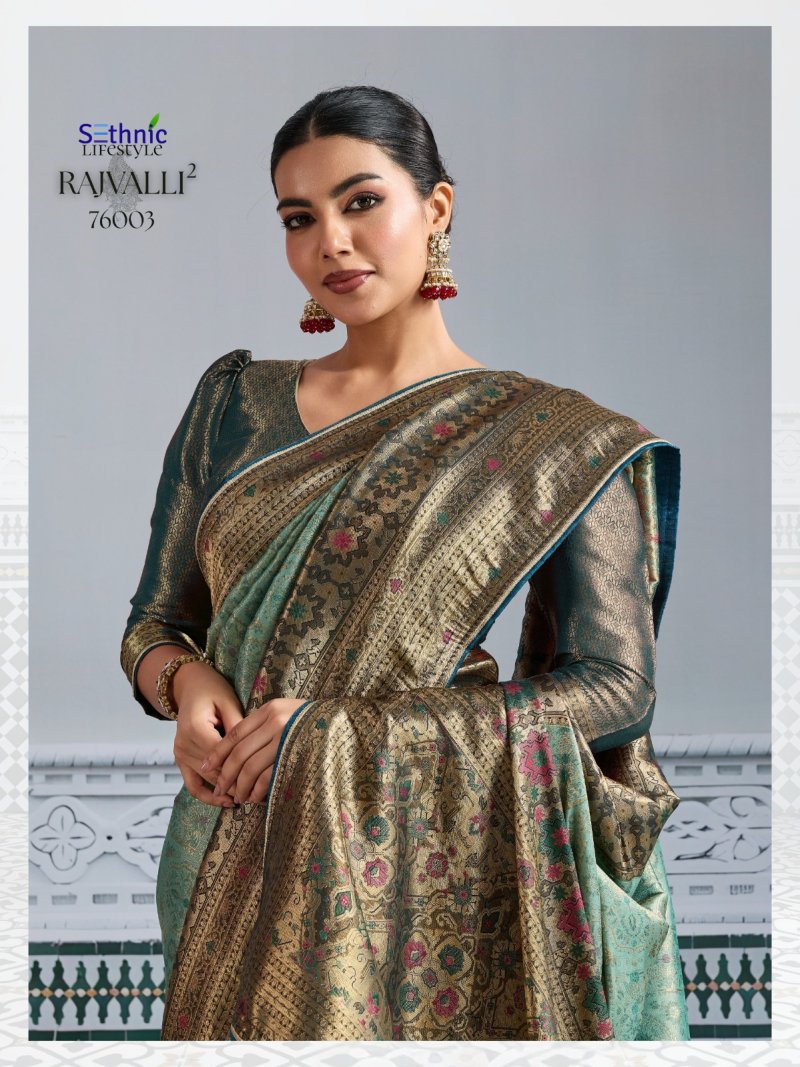 Rajvalli 2 By Sethnic Kanjivaram Mul Silk Saree
